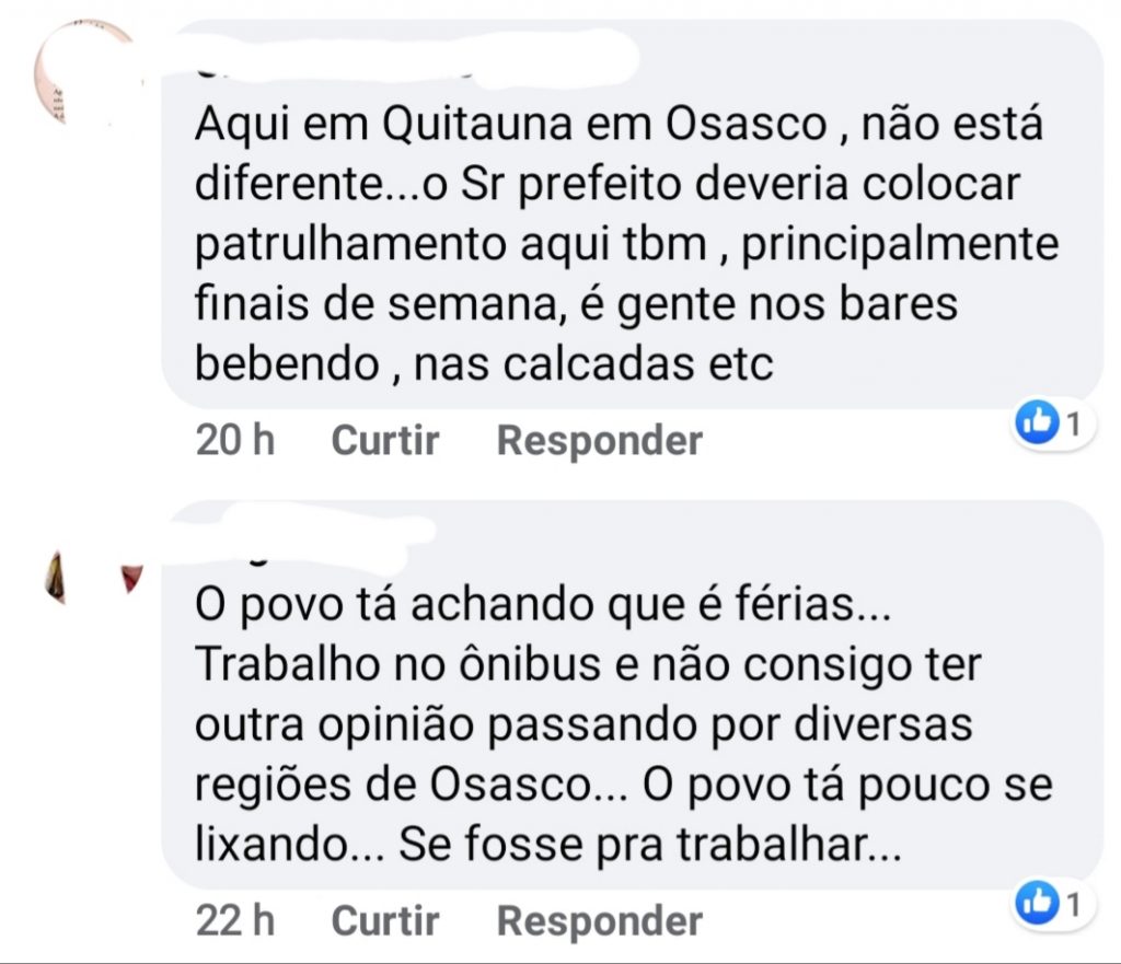 Bares e festas ignoram quarentena em Osasco, Barueri, Carapicuíba e região, denunciam moradores