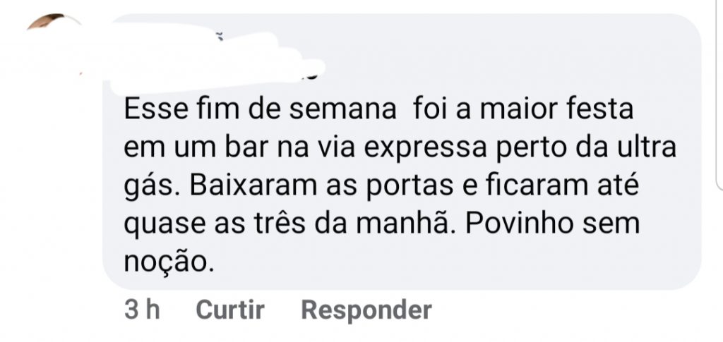 Bares e festas ignoram quarentena em Osasco, Barueri, Carapicuíba e região, denunciam moradores