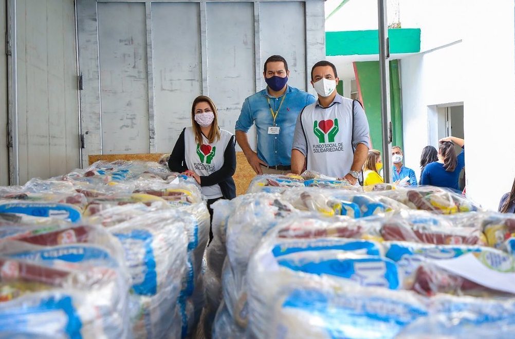Osasco recebe mais de 1,2 mil cestas básicas do Atacadão