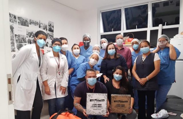 Pastelaria de Barueri doa 200 patéis aos profissionais do pronto-socorro do Jardim Paulista 1