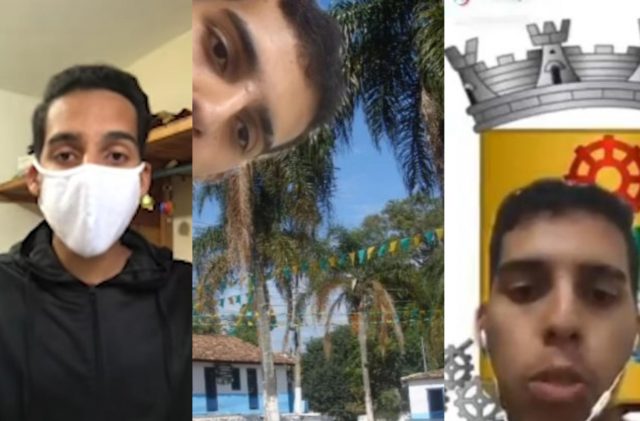 Jovem do “Meu País Carapicuíba” manda recado sobre uso da máscara