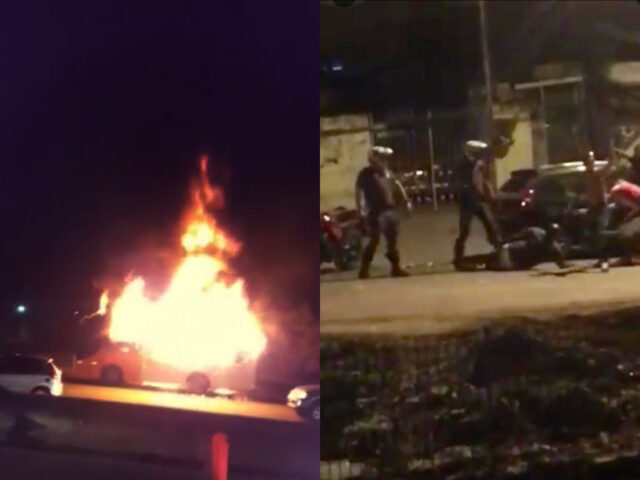 Ônibus é incendiado na Raposo Tavares em protesto após homem ser baleado em ação policial