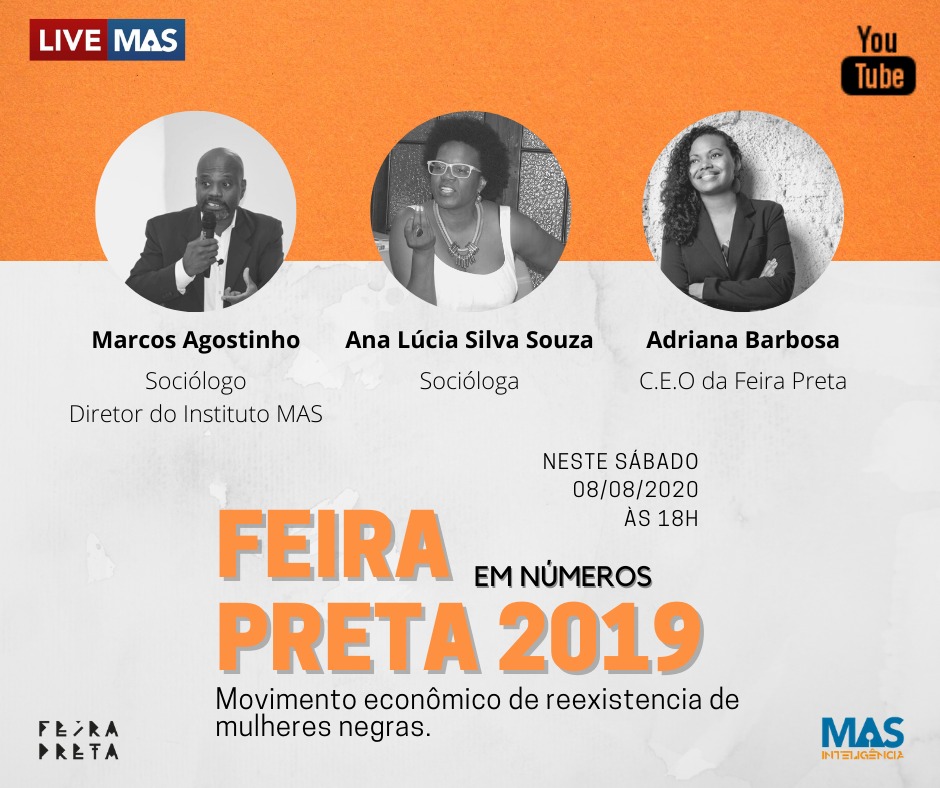 Live Instituto Mas Pesquisa Feira Preta Carapicuíba