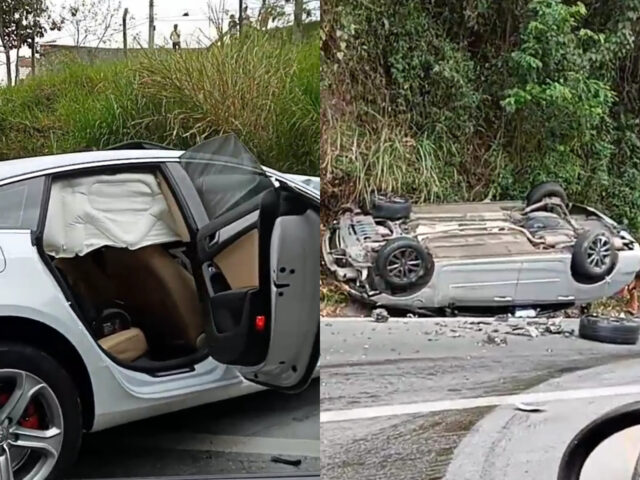 acidente cotia Estrada da Roselândia