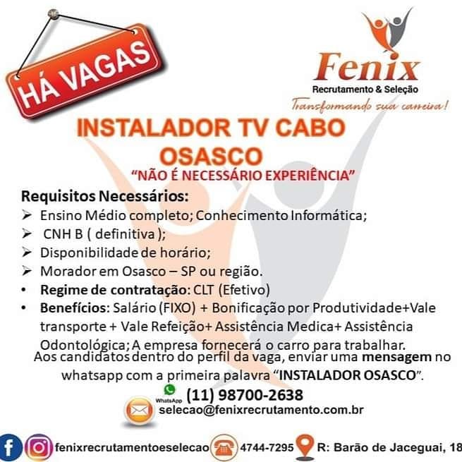 vagas osasco