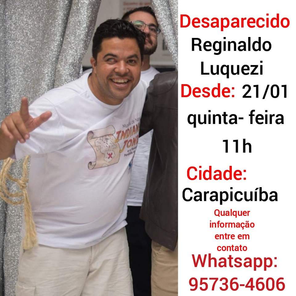 desaparecido Carapicuíba
