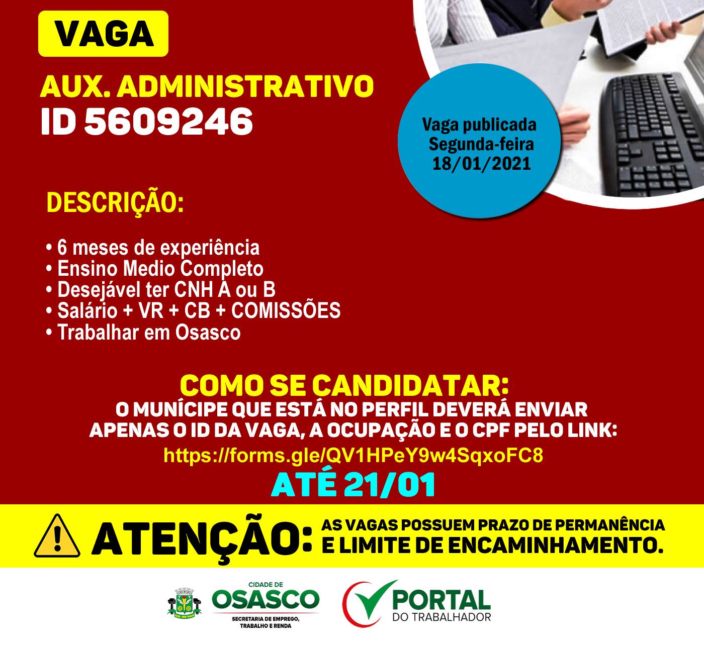 vagas de emprego