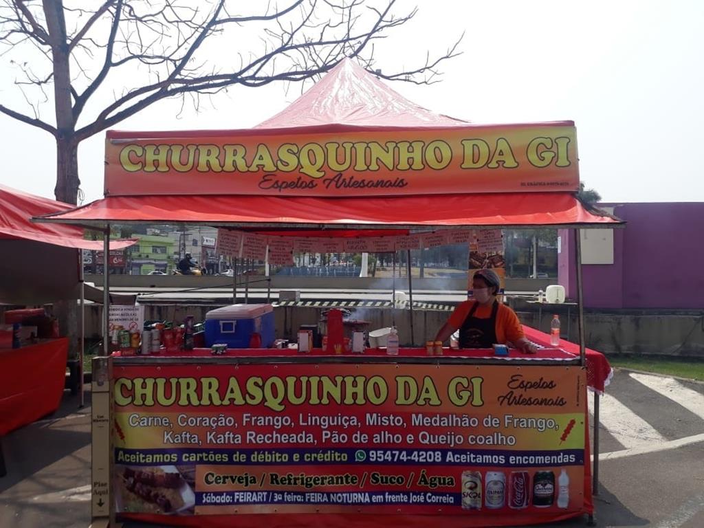 barraca feira de artesanato barueri