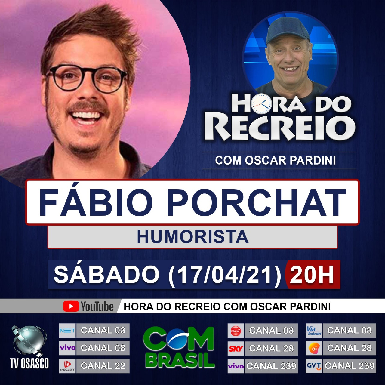 fabio porchat a hora do recreio tv osasco