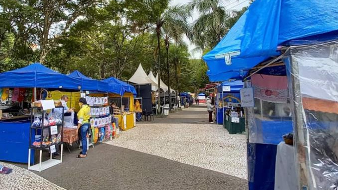 Feira de artesanato em Alphaville