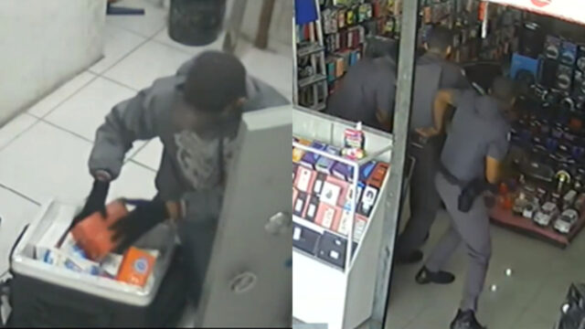 bandidos roubam loja de eletrônicos em barueri