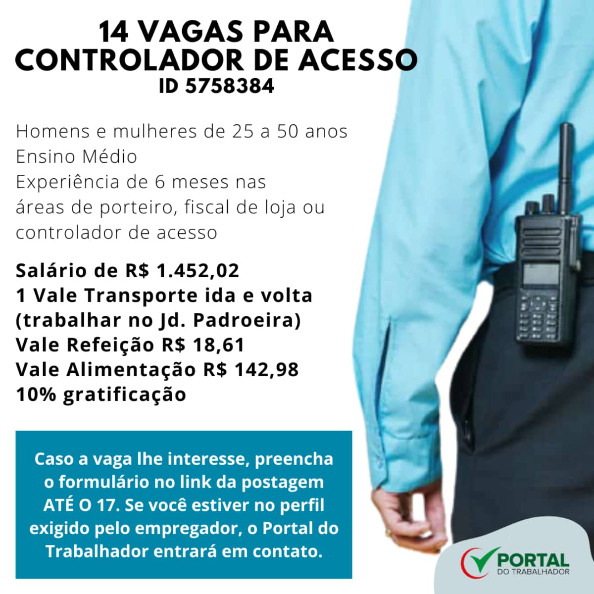 Vagas de emprego abertas portal do trabalhador osasco 