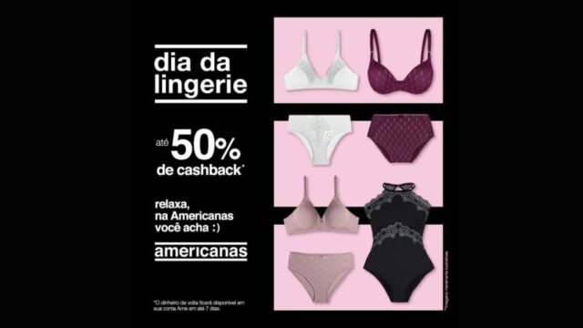 Lingerie Day americanas