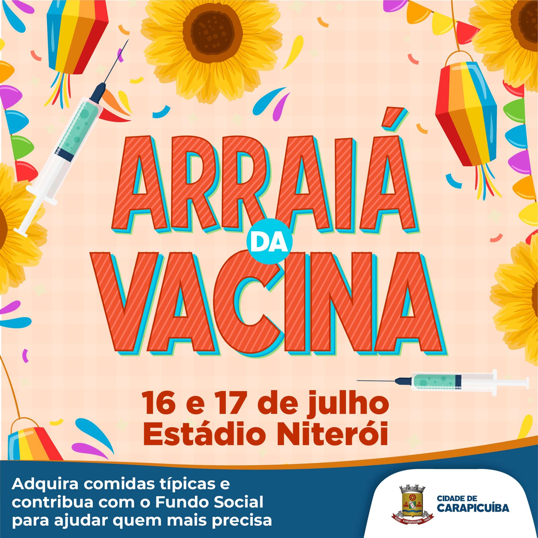 arraiá da vacina carapicuíba
