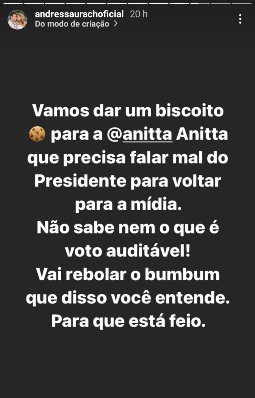 andressa urach anitta stories