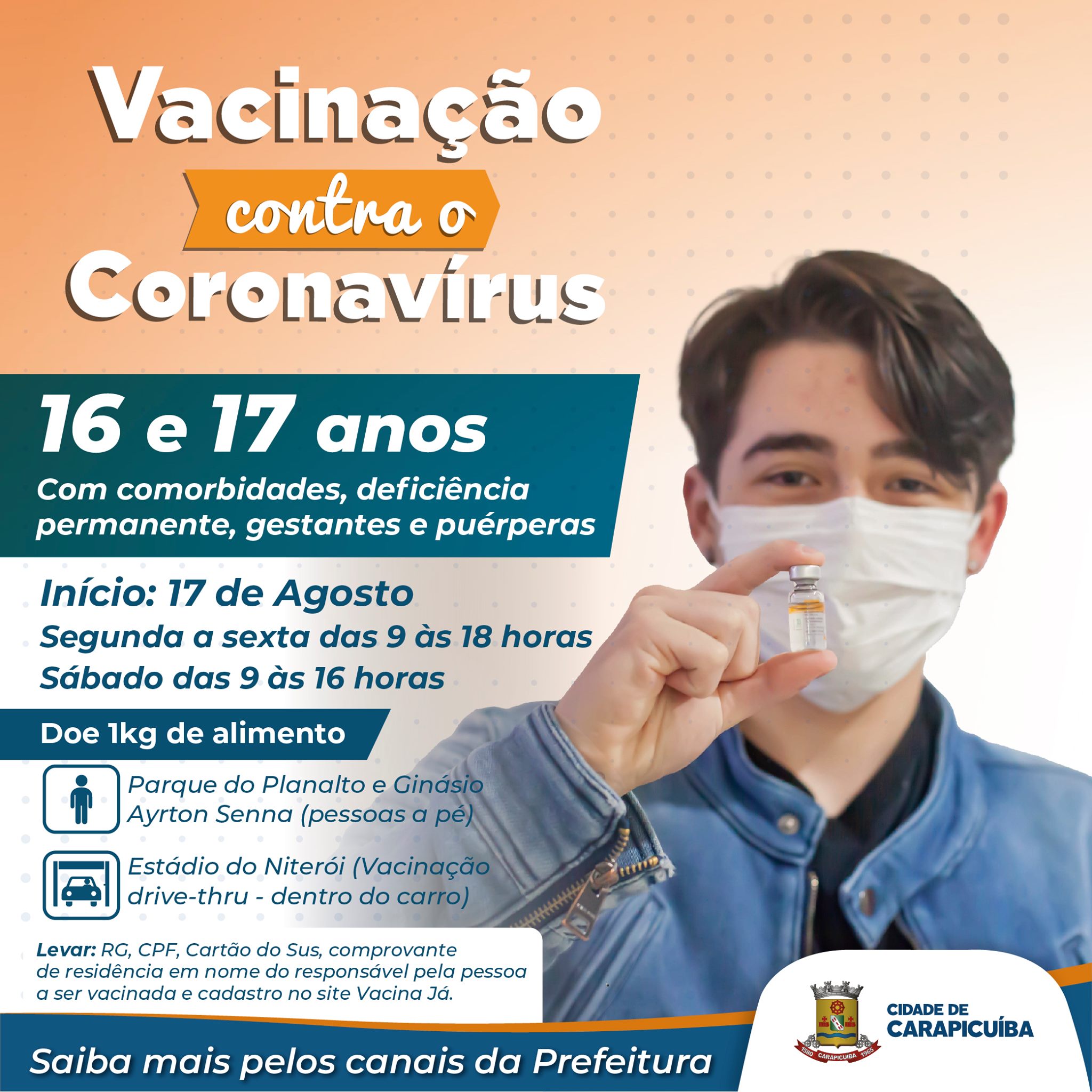 vacinação covid-19 Carapicuíba
