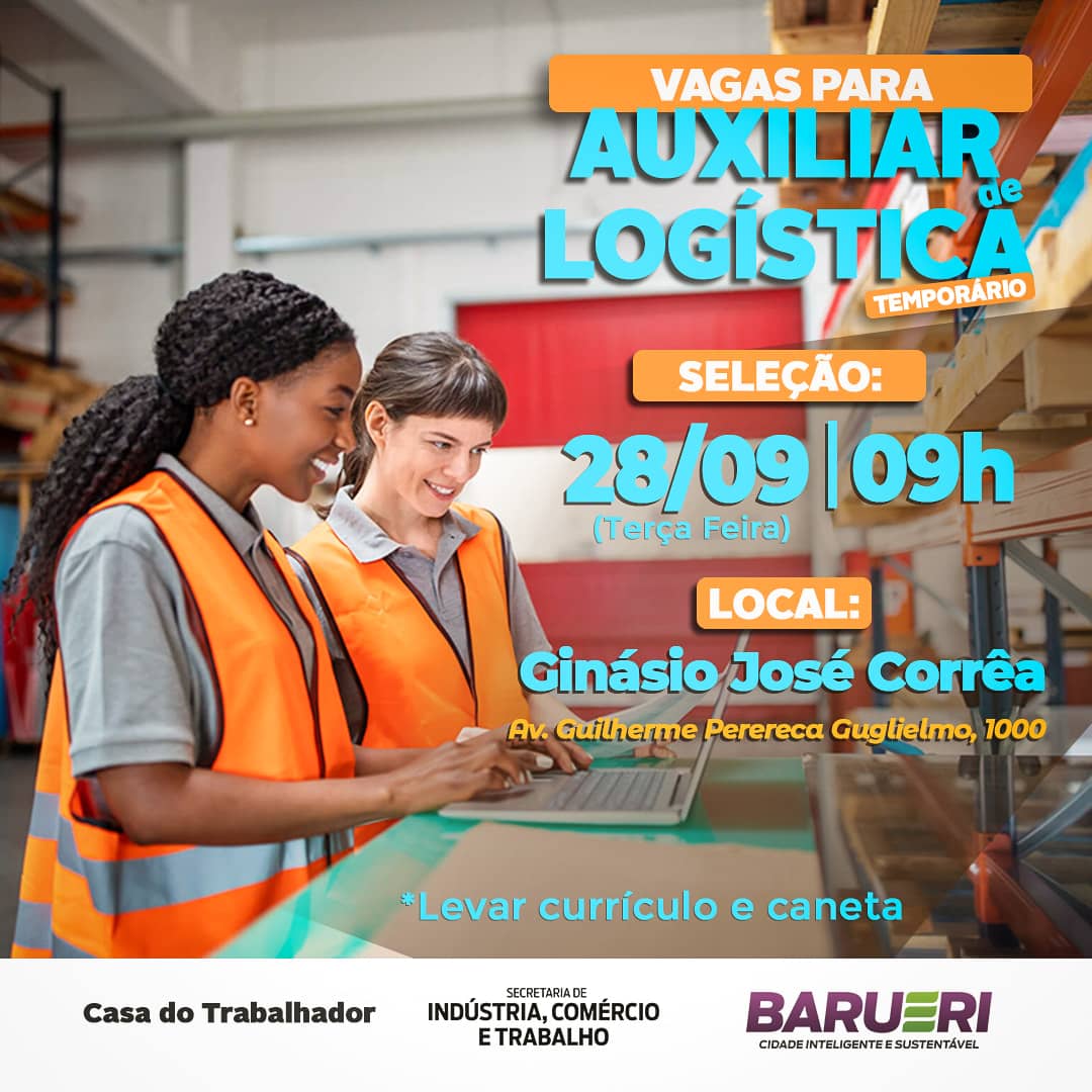 vagas logistica barueri