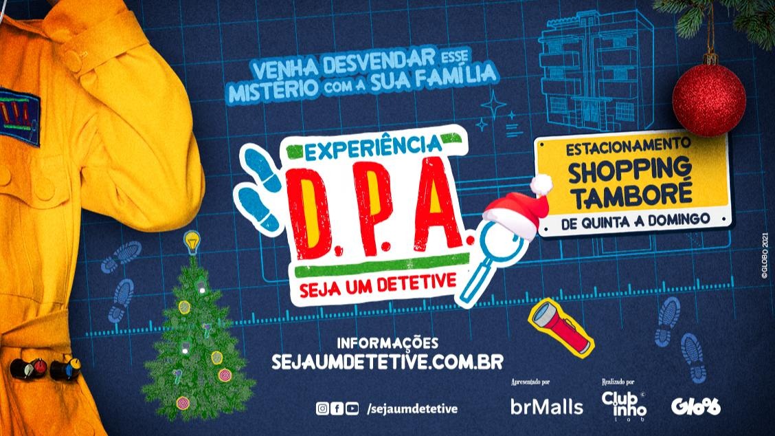 dpa detetives do predio azul shopping tambore