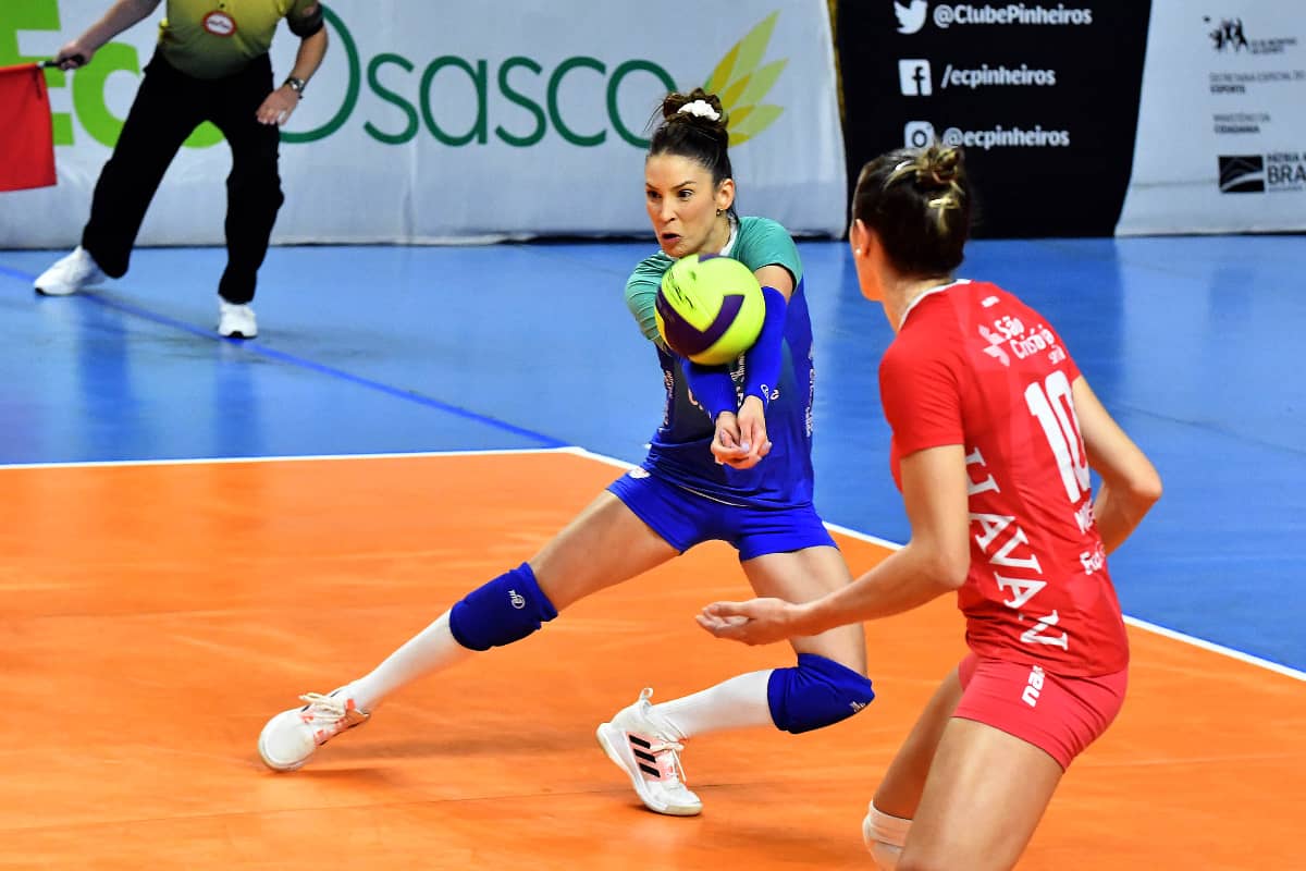 CAMPEONATO PAULISTA FEMININO DE VOLEI - SEMIFINAL JOGO 2 - PINHEIROS X  OSASCO 