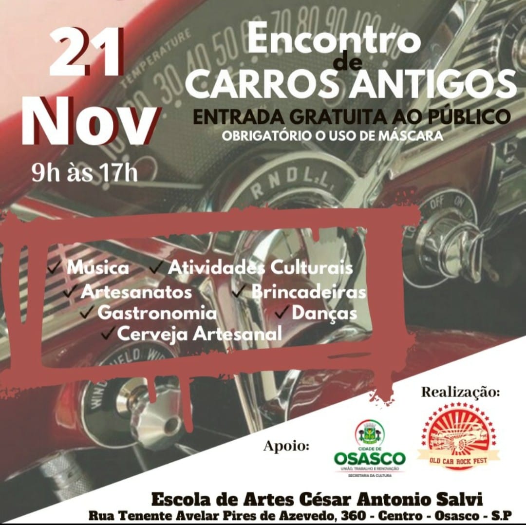 encontro de carros antigos osasco