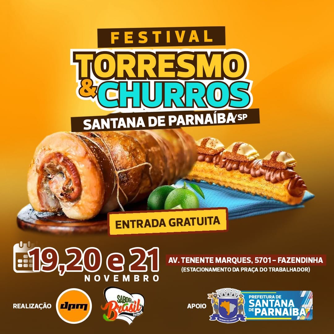 festival do torresmo e churros santana de parnaíba