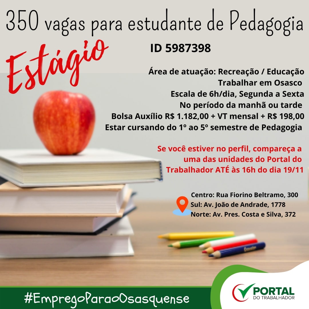 vagas de estágio
