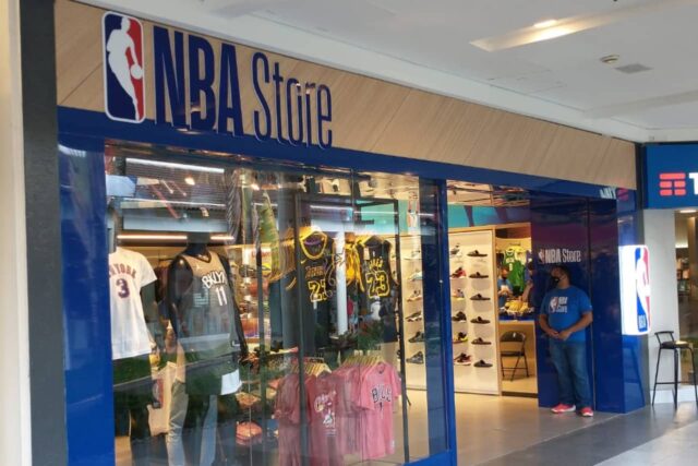 NBA store shopping tamboré