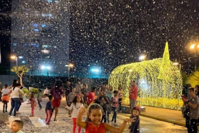 natal neve raposo shopping