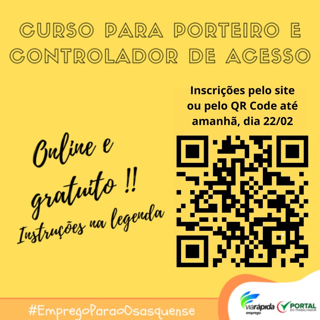 curso controlador de acesso osasco 