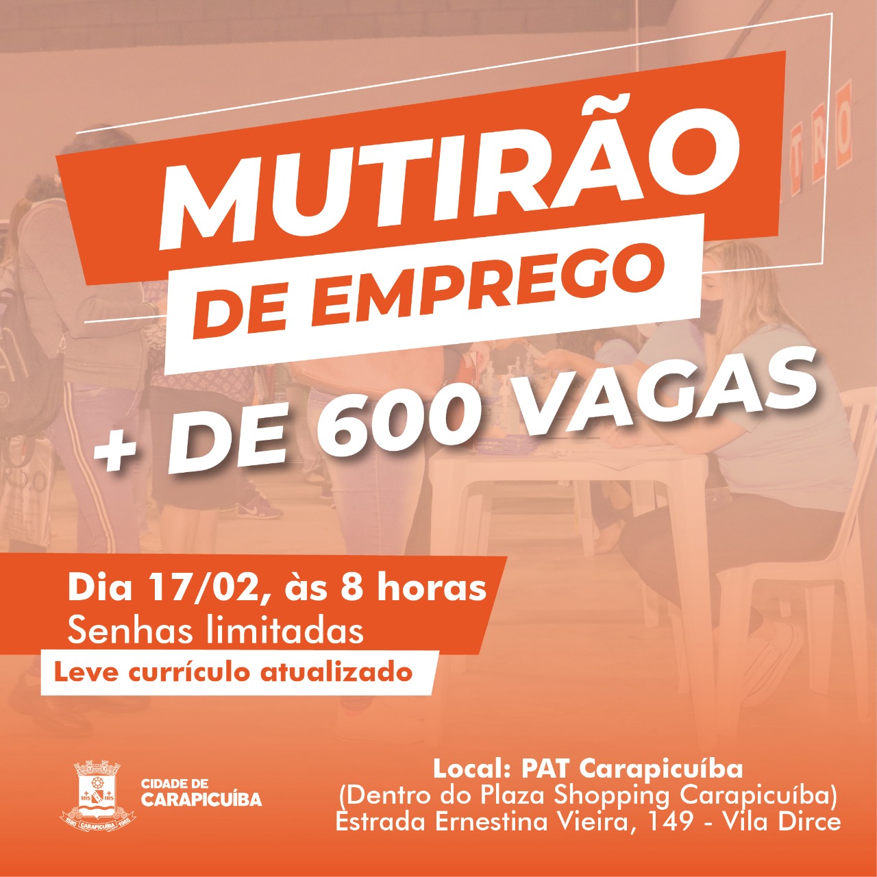 mutirao de emprego carapicuíba