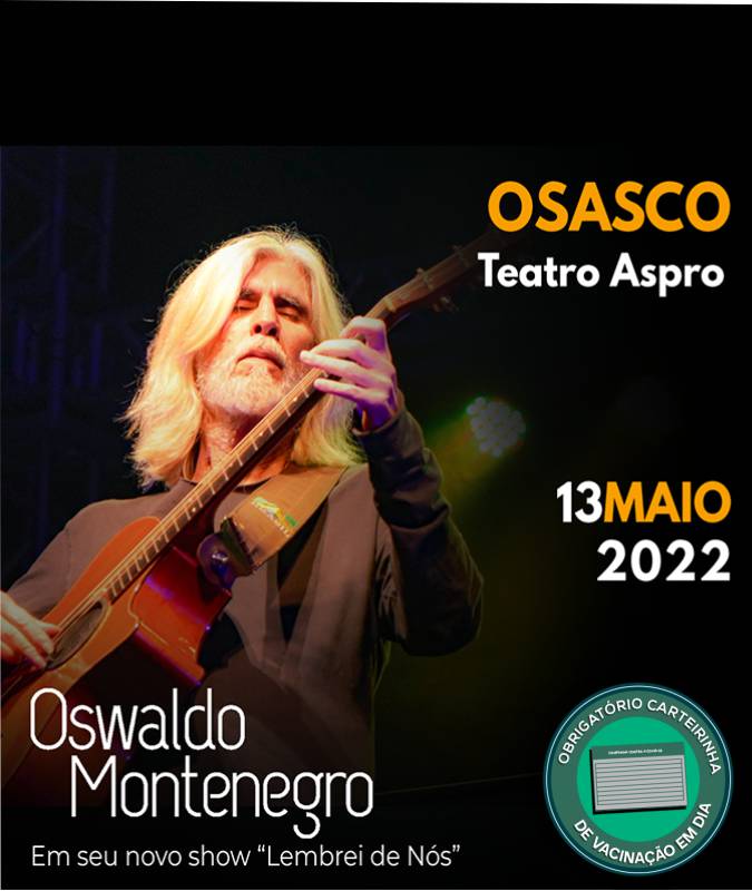 oswaldo montenegro osasco