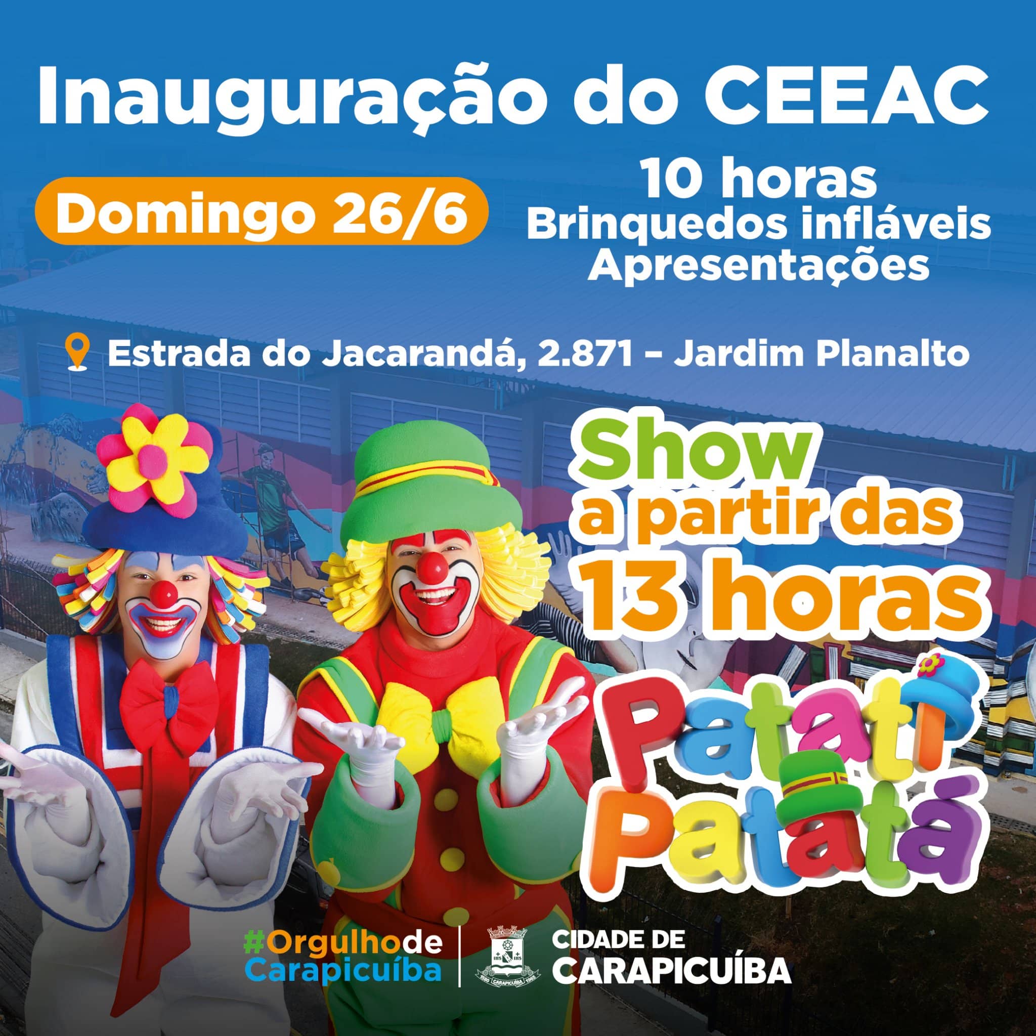 entrega complexo educacional planalto carapicuíba 