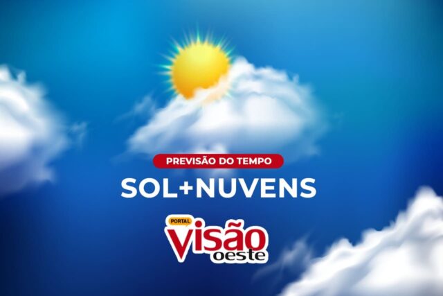 previsão do tempo hoje sol com nuvens