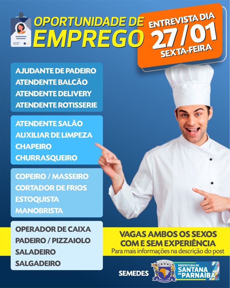 vagas alphaville santana de parnaíba