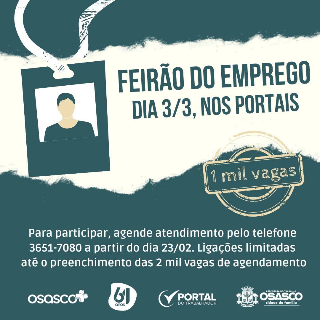 feirão do emprego osasco