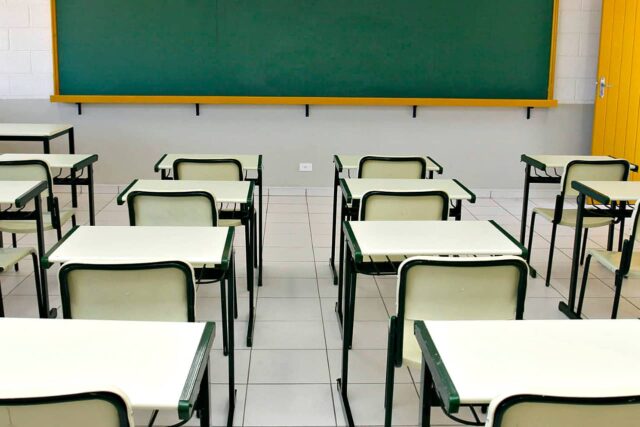 sala de aula escola estadual