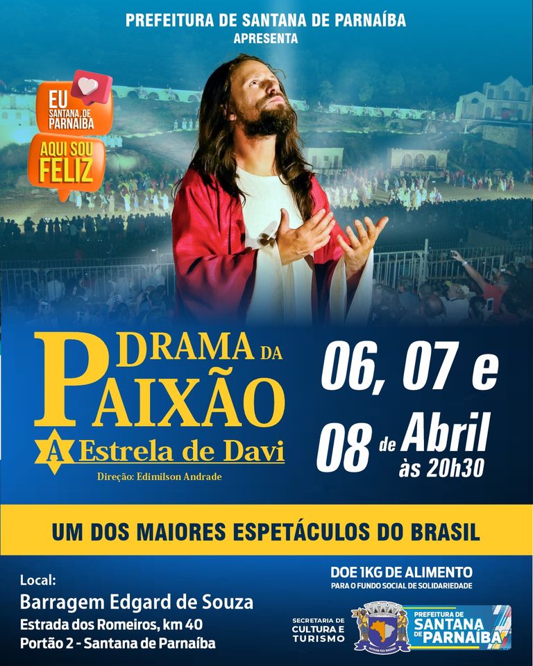 drama da paixão em santana de parnaíba