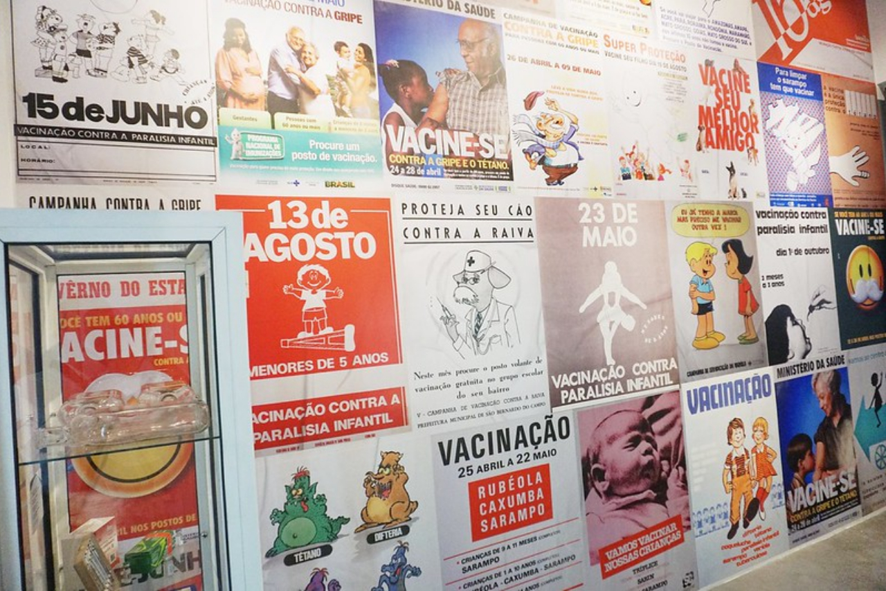 exposição museu da vacina