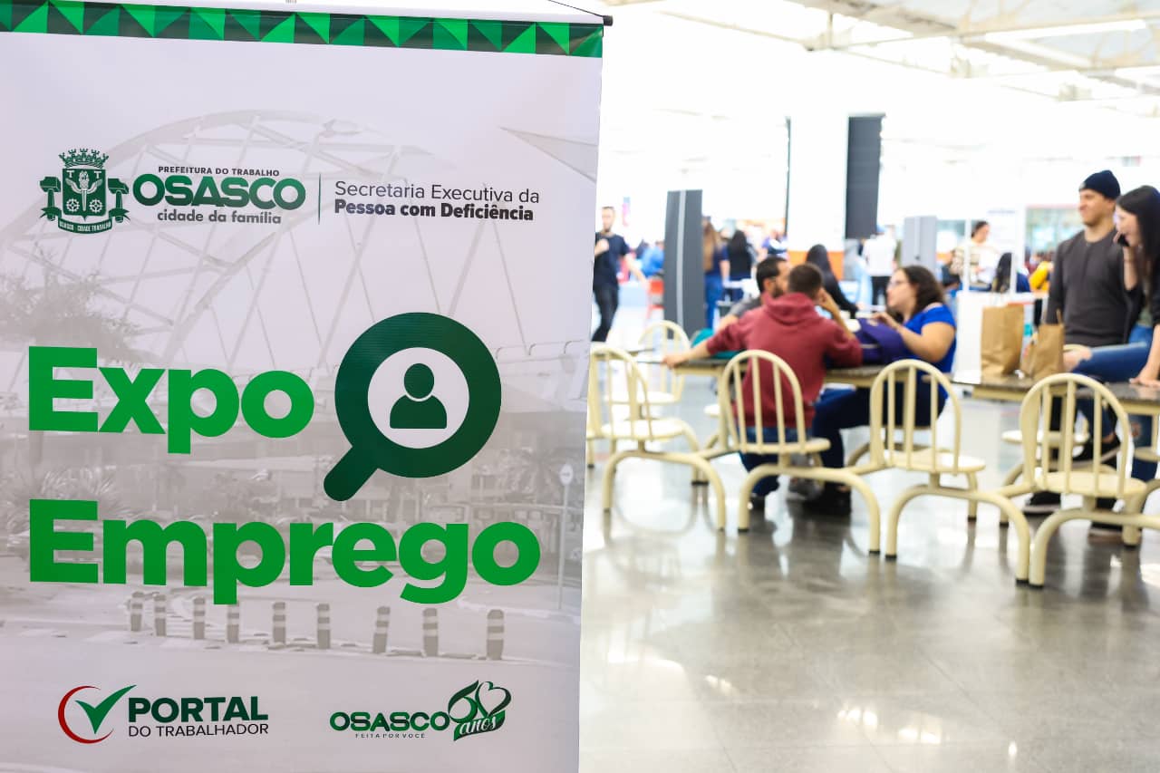Expo Empregos: Osasco terá novo feirão com milhares de vagas dia 4