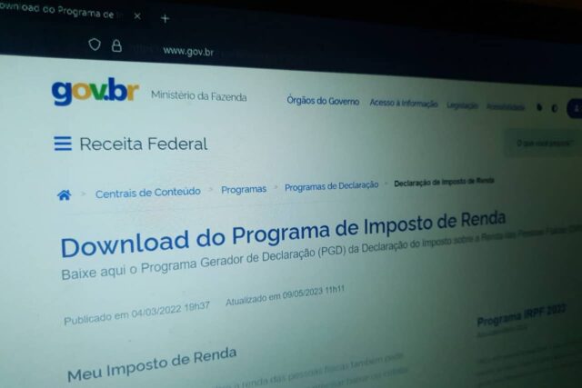 declaracao do imposto de renda