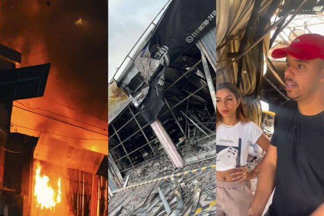 incendio destroi barbearia casal osasco