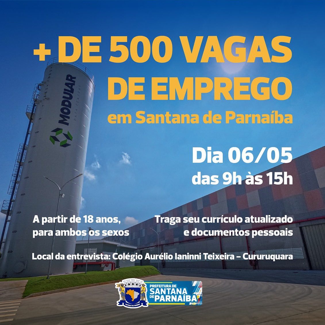 Itapevi terá Feirão do Emprego com 500 vagas no setor de logística