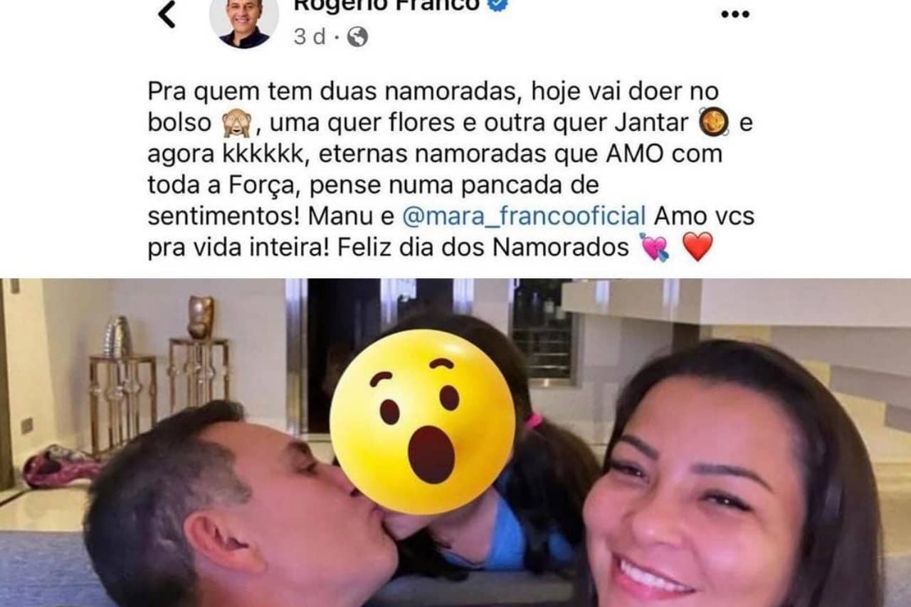 Prefeito de Cotia é criticado após postar foto beijando a filha na boca:  “sem noção”