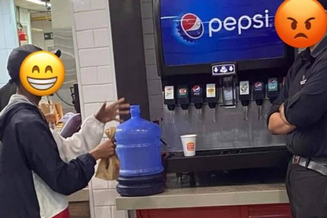 galao 20 litros burger king itapevi