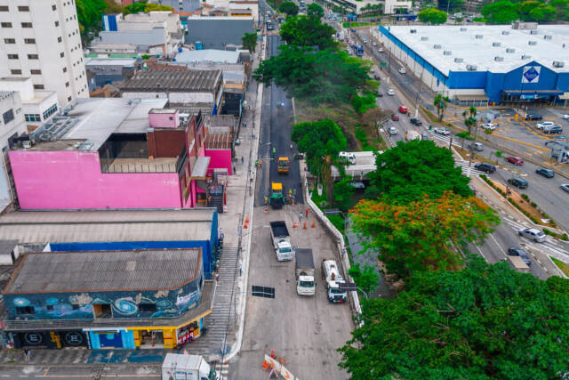 Avenida Maria Campos obras
