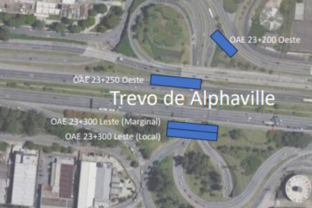 Trevo ALphaville obras