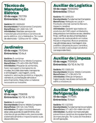 vagas Barueri