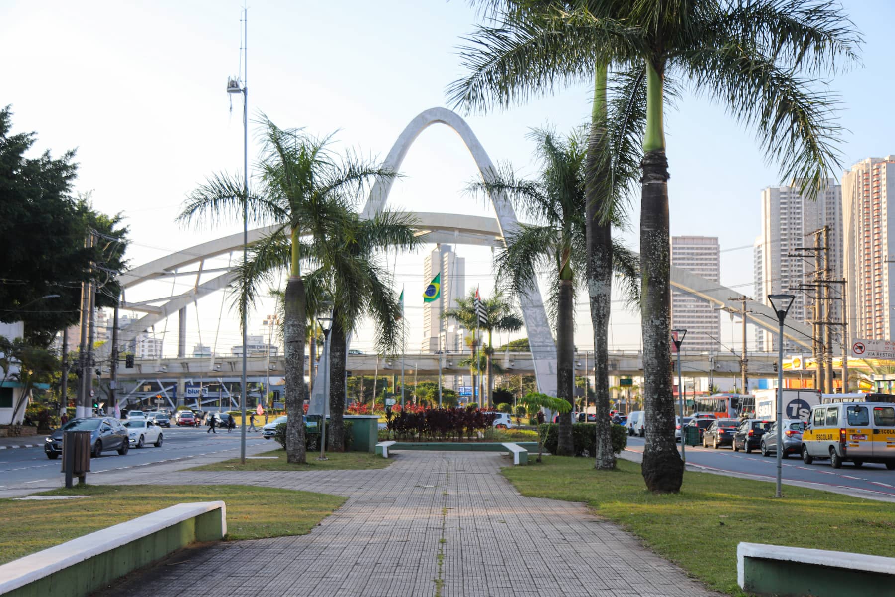 viaduto metálico osasco