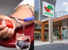 doação de sangue Shopping União
