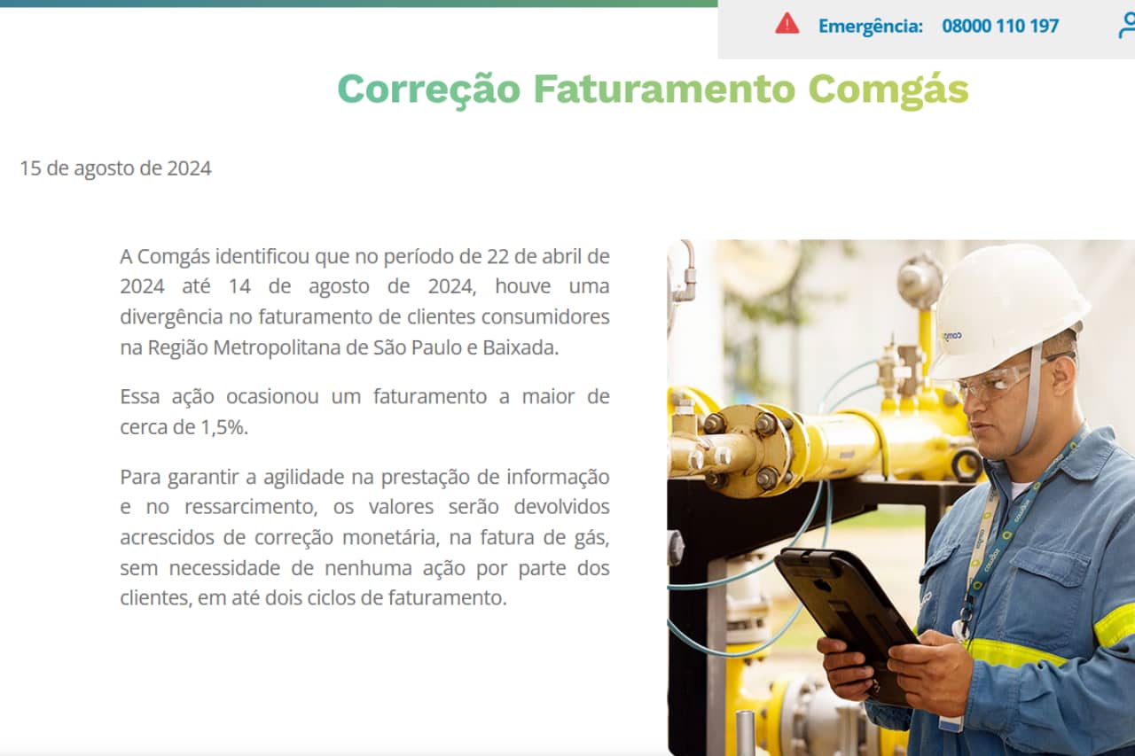 comgás